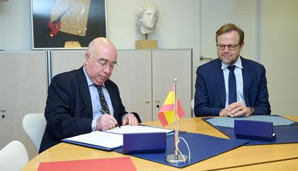 España deposita los instrumentos de ratificación del Convenio de Faro y del Convenio revisado sobre la coproducción cinematográfica del Consejo de Europa