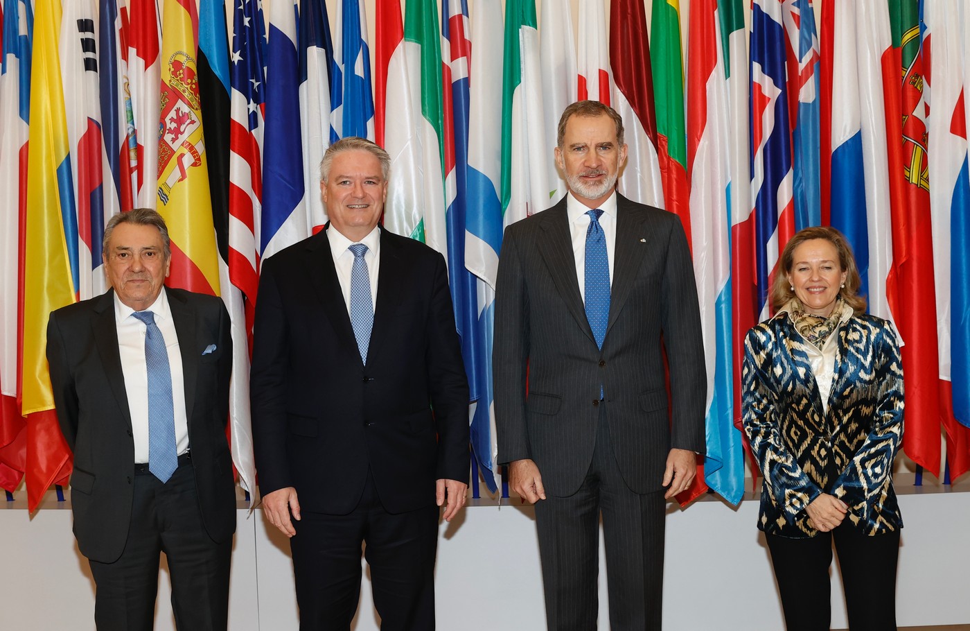 Visita de S.M el Rey a la OCDE