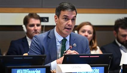 Pedro Sánchez co-chairs an event on the margins of the United Nations General Assembly on the reform of the international financial architecture