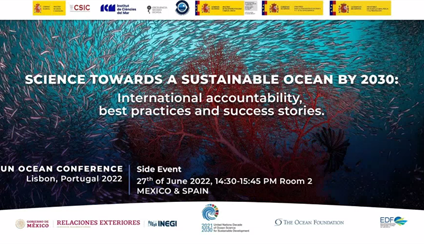 Spain and Mexico co-organize a side event during The Ocean Conference