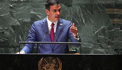 Sánchez reitera en Naciones Unidas la defensa del multilateralismo, el orden internacional basado en reglas y la Agenda 2030