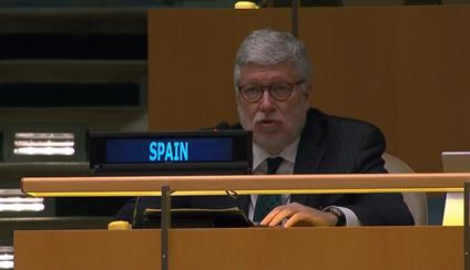 Intervención de España en el período extraordinario de sesiones de emergencia de la Asamblea General sobre Ucrania