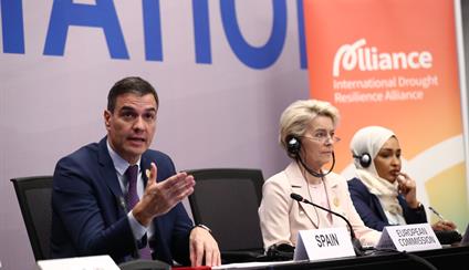 España presenta la Alianza Internacional para la Resiliencia ante la Sequía