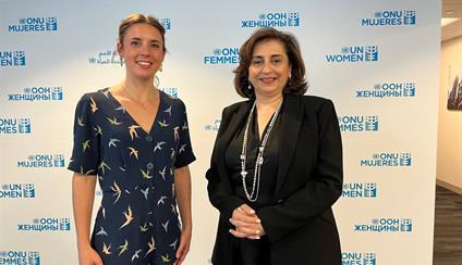 Encuentro entre España y ONU Mujeres para seguir reforzando la colaboración