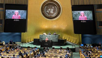 España interviene en el debate en la Asamblea General sobre el veto en el Consejo de Seguridad