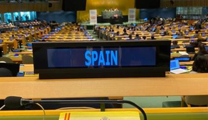 Spain defends its commitment to the SDGs of the 2030 Agenda before the United Nations
