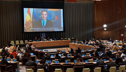 España participa en el evento especial de Alto Nivel sobre la crisis mundial de alimentos