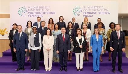 España refuerza su compromiso con una acción exterior feminista en el Día Internacional de las Mujeres en la Diplomacia