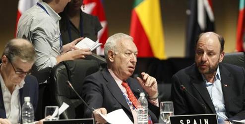 20/02/2012. El ministro García-Margallo en la reunión del G20 celebrada en los Cabos. Foto EFE