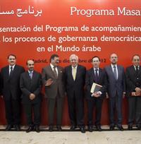 El ministro José Manuel García-Margallo en la presentación del programa MASAR