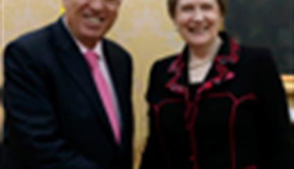 La responsable del PNUD agradece a España su contribución en los ODM