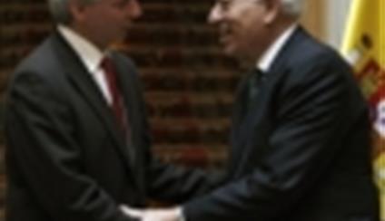 García-Margallo con el videpresidente de Bolivia