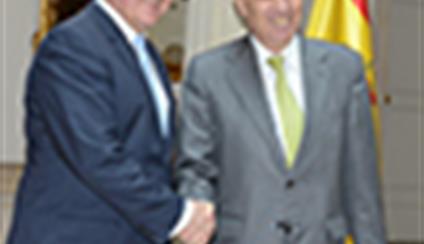 García-Margallo recibe a su homólogo alemán, Frank-Walter Steinmeier