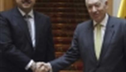 García-Margallo con Khalid bin Mohammad Al Attiyah