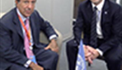 Gonzalo de Benito se reúne con el director de la UNRWA