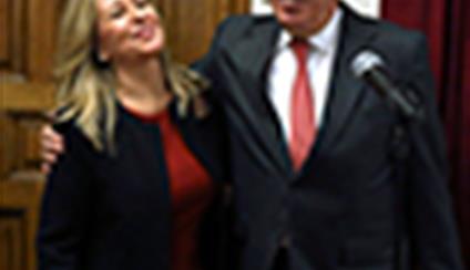 García-Margallo presenta el retrato de Trinidad Jiménez 