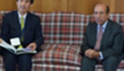 Gonzalo de Benito se entrevista con el ministro de Estado para Asuntos Exteriores de Japón