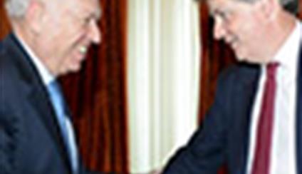 García-Margallo se reúne con el comisario europeo Jonathan Hill