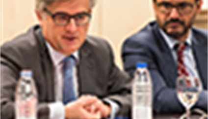 Ignacio Ybáñez se reúne con representantes de centros de análisis y pensamiento españoles