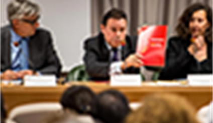 Ignacio Ybáñez preside una reunión sobre el papel de la mujer en el ámbito de la paz y la seguridad 