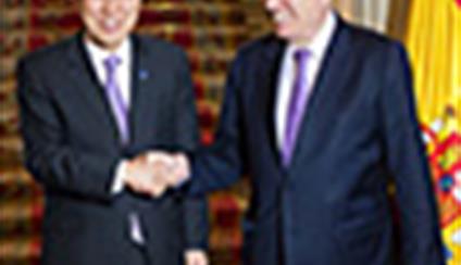 García-Margallo recibe a Ban Ki-moon