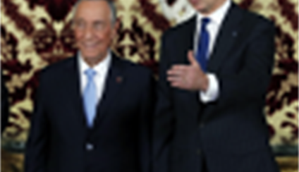 El nuevo presidente de Portugal visita España