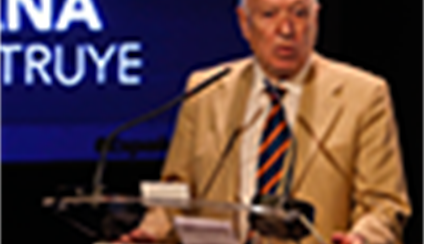 El ministro, en la presentación de la iniciativa ‘España Construye’