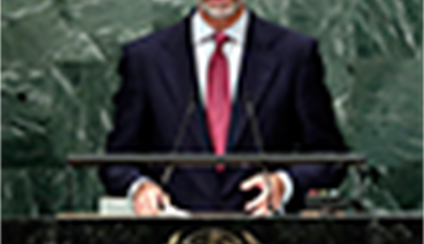 S.M. el Rey interviene ante la Asamblea General