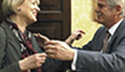 El ministro recibe a la secretaria general del Servicio Europeo de Acción Exterior (SEAE)