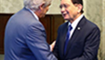 El ministro recibe al secretario general de la Organización Mundial del Turismo (OMT), Taleb Rifai