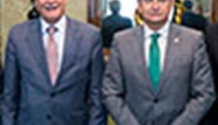 Reunión del ministro con el delegado del Gobierno en Andalucía, el alcalde de Algeciras y el presidente de la Mancomunidad de Municipios del Campo de Gibraltar