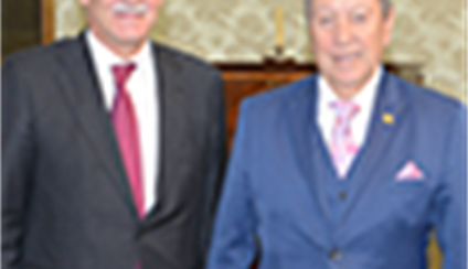 Alfonso Dastis recibe al secretario general del Sistema de Integración Centroamericana