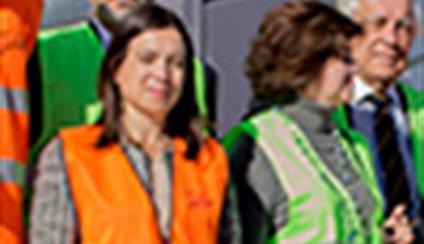 Embajadores acreditados en España visitan las instalaciones de Talgo