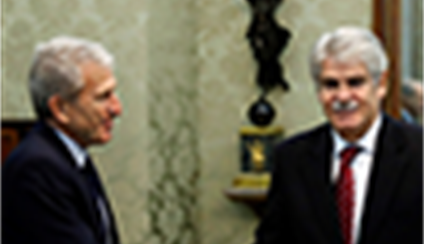 Alfonso Dastis se reúne con los responsables de Cáritas Española