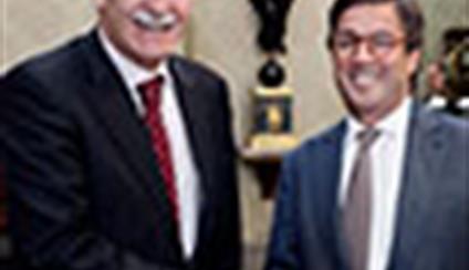 El presidente del Banco Interamericano de Desarrollo visita España