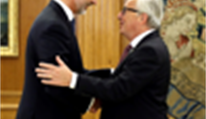 Su Majestad el rey recibe al presidente de la Comisión Europea
