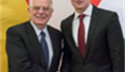 Visita del ministro a Hungría