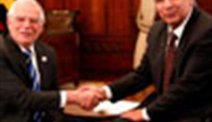 El ministro Josep Borrell visita Ecuador