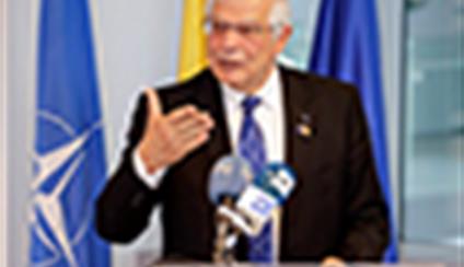 El ministro Borrell se reúne con el secretario general de la OTAN