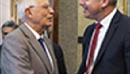 Josep Borrell se reúne con el ministro británico para la salida del Reino Unido de la Unión Europea 