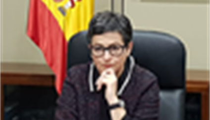 La ministra insta a la OTAN a hacer frente a la pandemia de forma unida y coordinada