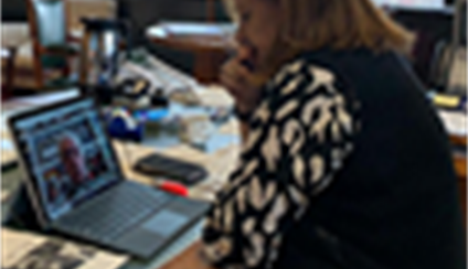 Cristina Gallach se reúne en videoconferencia con los representantes de Naciones Unidas en España