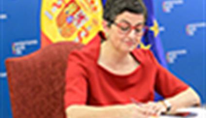 Intensa actividad de la ministra González Laya