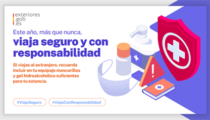 El Ministerio lanza #ViajaSeguro adaptada a las limitaciones que impone el coronavirus