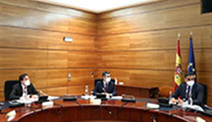 José Manuel Albares asistió ayer a la reunión del Grupo de Trabajo para la evacuación de Afganistán