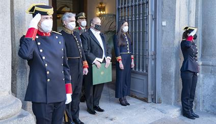 Su Majestad el Rey recibe las cartas credenciales de nuevos embajadores