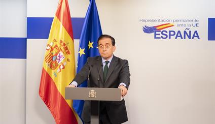 El ministro participa en el CAE en Bruselas