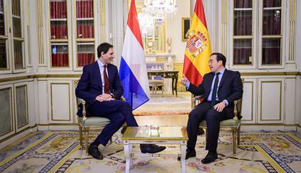 Encuentro con el ministro de Exteriores de los Países Bajos