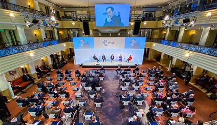 José Manuel Albares participa en la conferencia internacional de política de seguridad, que se celebra anualmente desde 1963 en Alemania