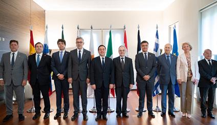 Reunión ministerial del Med-9 en Casa Árabe 
